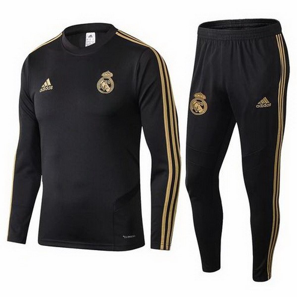 Chandal Del Real Madrid 2019-2020 Negro Oro